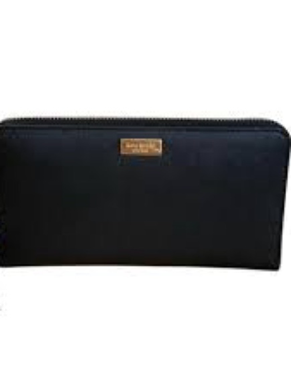 New Kate Spade Black Laurel Way Neda Leather Wlru2669 Wallet EUC